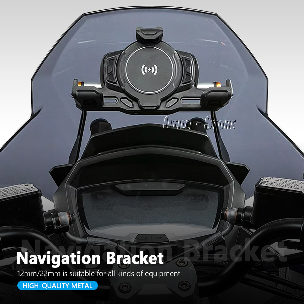 12 Mm/22 Mm Gps Beugel Fit Voor Aprilia Sr GT200 GT 200 Sr Gt200 2022 2023 Gps navigatie Telefoon Houder Frame Beugel