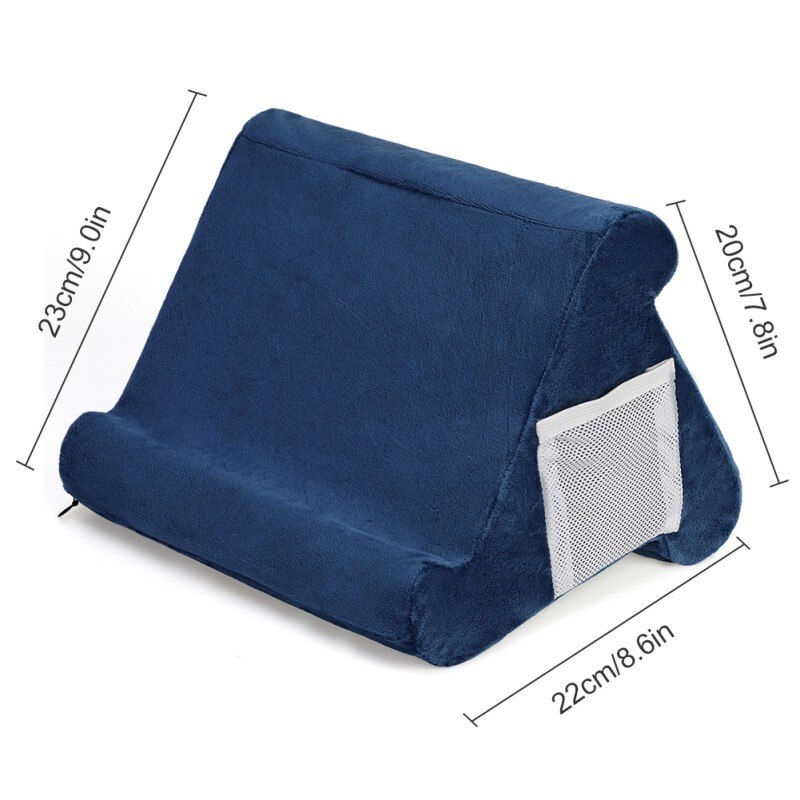 Tablet Pillow Holder Stand Foam Lapdesk Multifunction Laptop Cooling Pad Tablet Stand Holder Lap Rest Cushion For Ipad