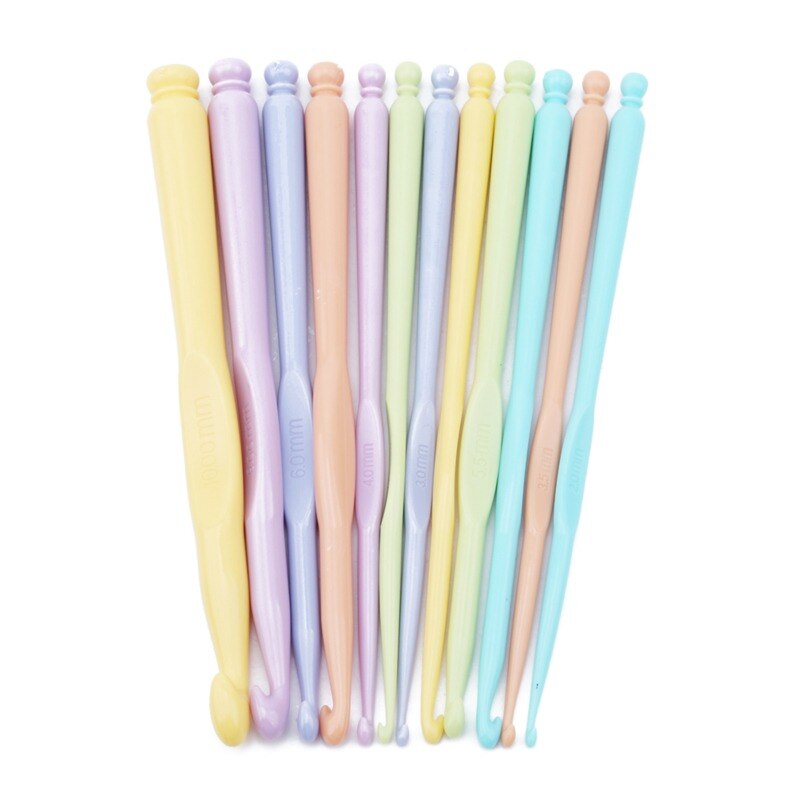 9Pcs/Set Hooks Needles Sewing Tools Sewing Needles Knitting Needles Weave Sewing Tools Crochet Hooks Knit Knitting Needles Kit