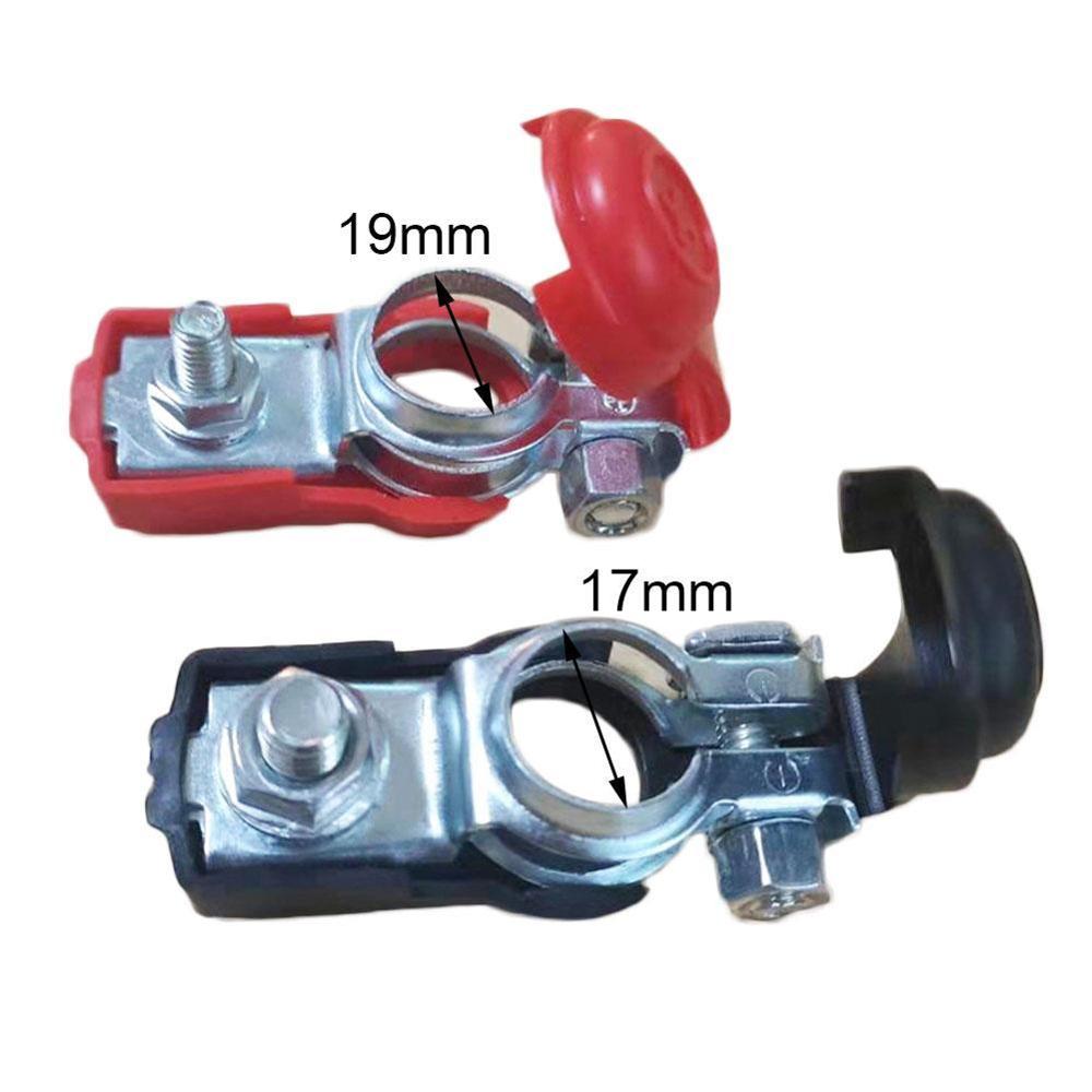 Auto Car Battery Terminal Connector Battery 1 Pair For Car Release Battery Clamps Copper Cap Terminals Quick Truck Clips Ca B1N3