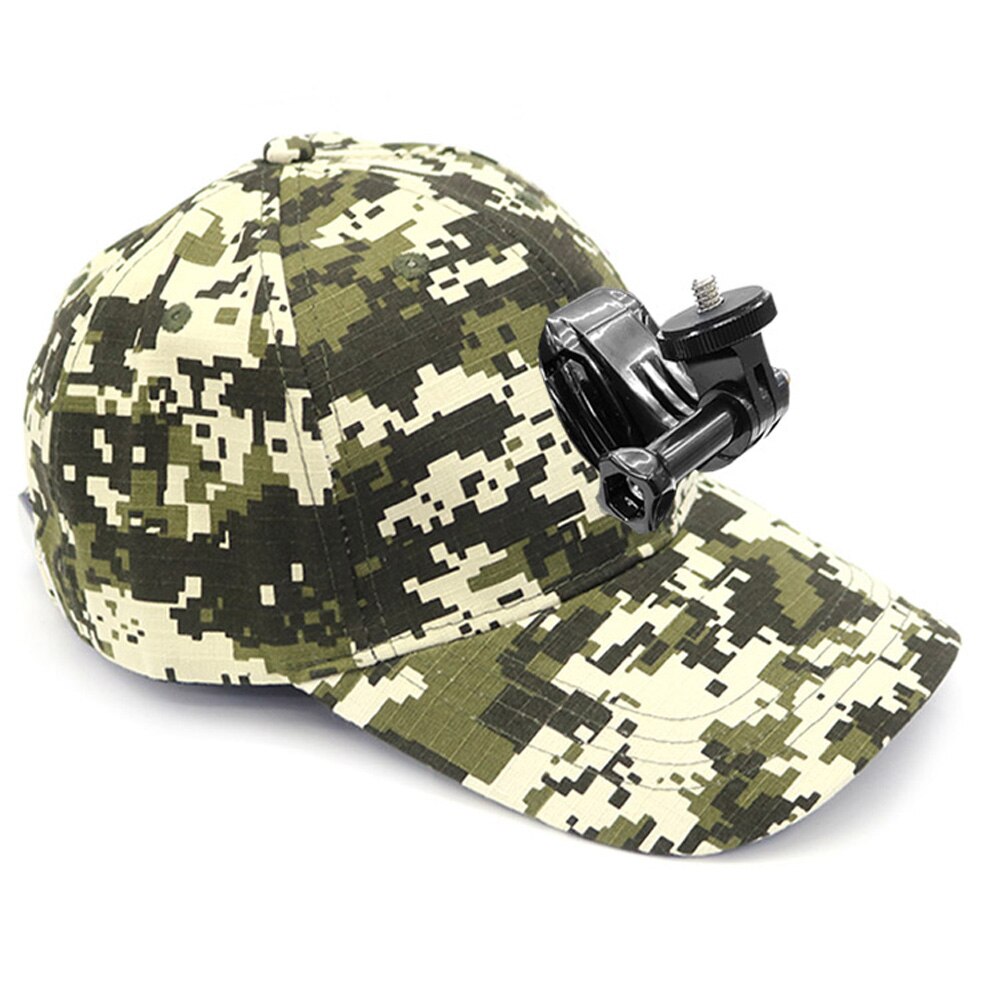 Tuyu Aluminium 1/4 Inch Adapter Base Statief Mount Houder Met Hoed Voor Insta360 Een X Camera Ricoh Theta Sc 360 Camera: Camouflage green