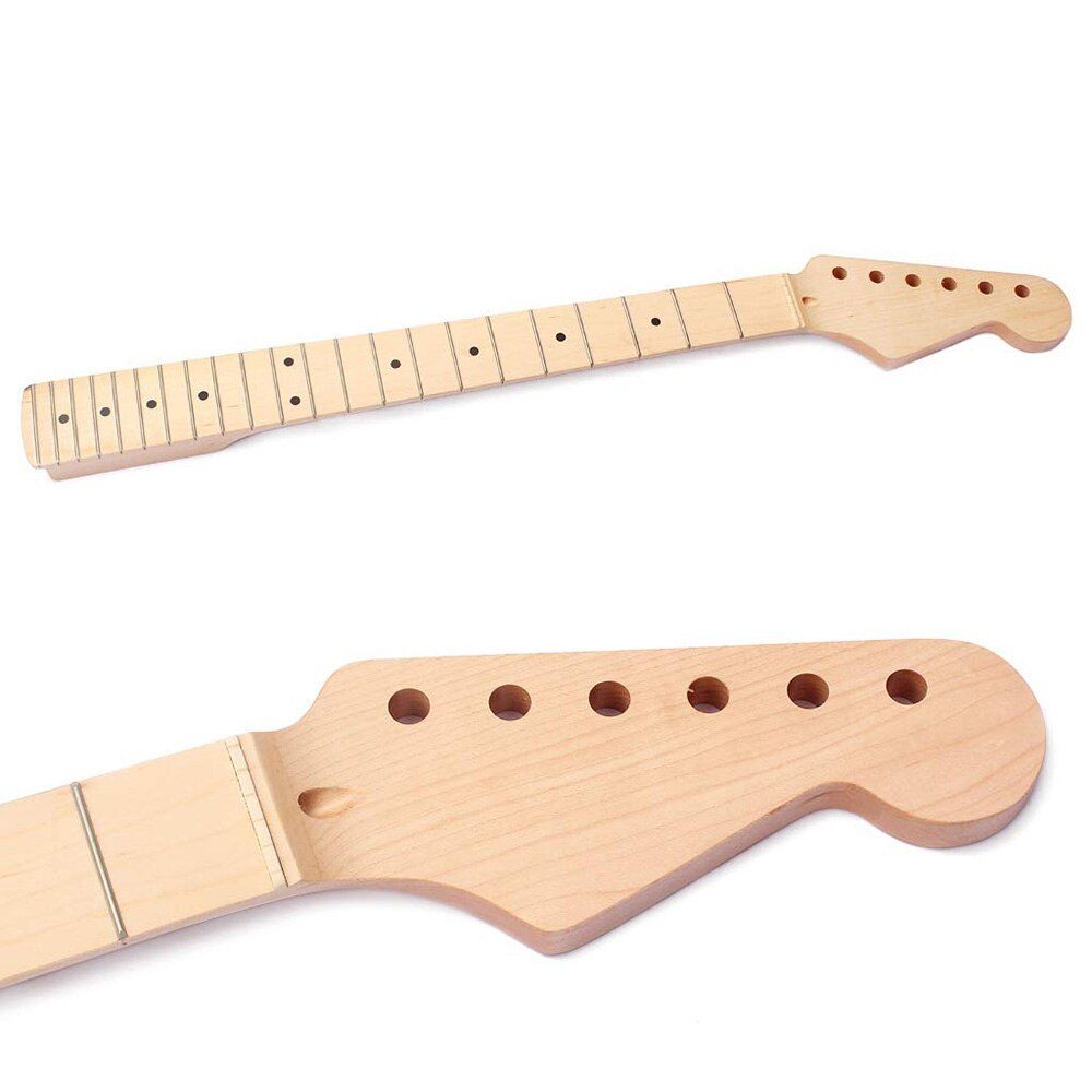 22 Frets Maple Fretboard Electric Guitar Neck Without Back Centerline Guitar Accessory