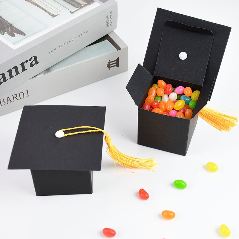 Boîtes d&#39;emballage pour remise de diplôme, fournitures de cérémonie de remise de diplôme du Campus, coffret de remise de diplôme ou décoration de retour à l&#39;école, 5/10