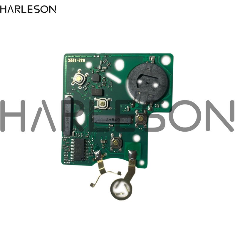 Llave de coche remota, tarjeta inteligente Go manos libres sin llave, 4 botones, 433MHz, 7953 4A, Chip para Renault Clio IV 4 Captur