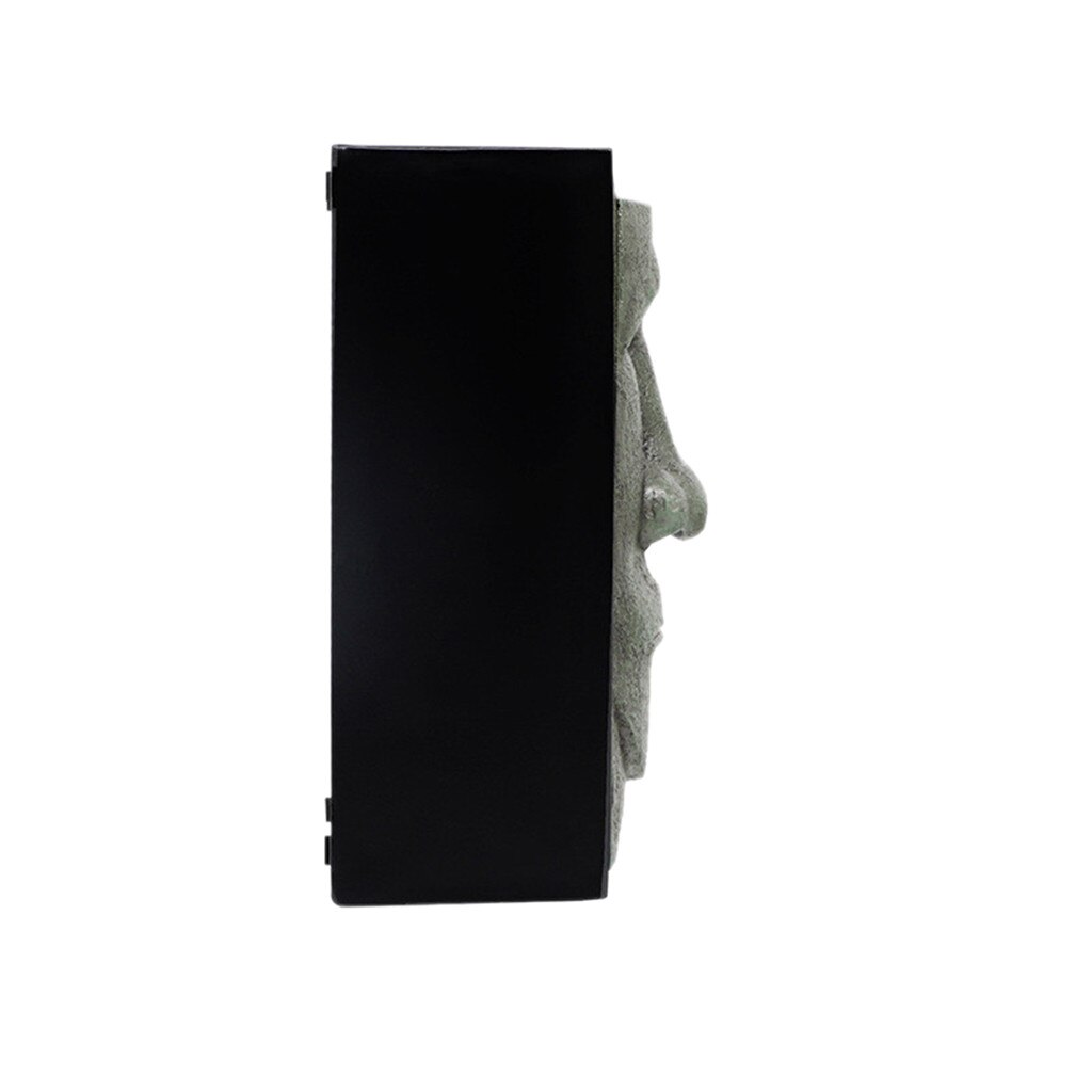 Tissue Storage Box Head Facial Tissue Box Holder Cover Dispenser Face Easter Island Retro Home Organization Case Supply