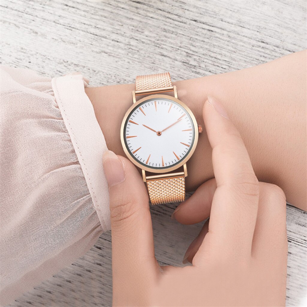 Men's Business Watch Simple PVC Silicone Strap Analog Quartz Watch Waterproof Stainless Steel Round Dial