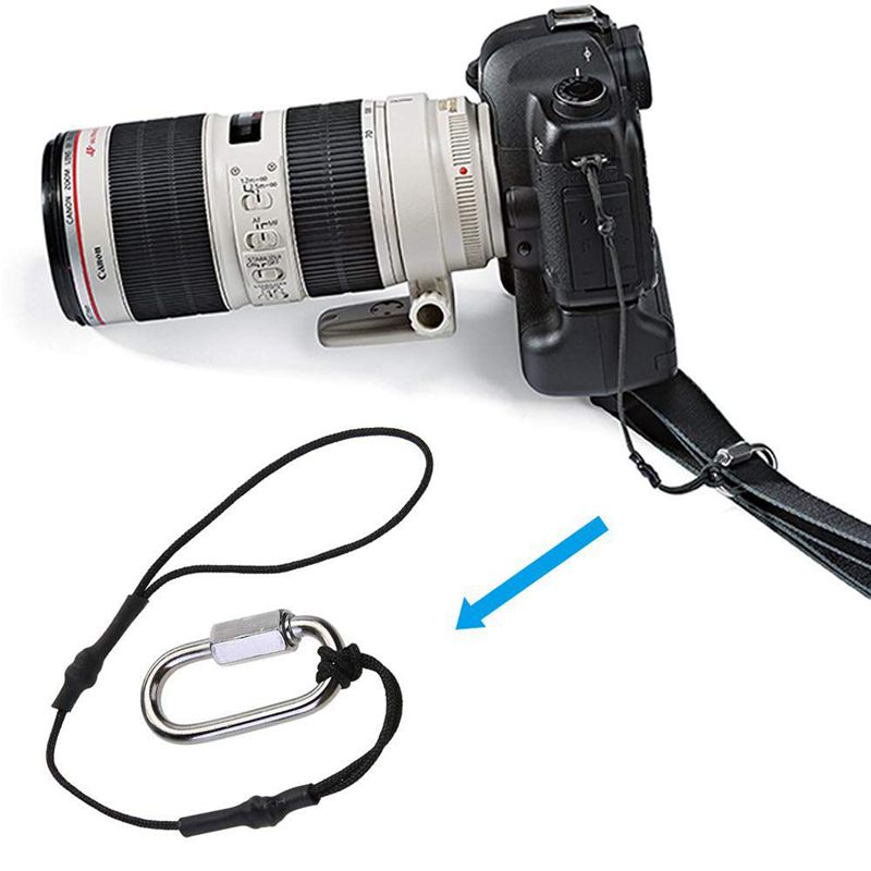 4 pakker kamerastrop sikkerhedsrem, kamerarem til dslr-kamera og spejlløse kameraer