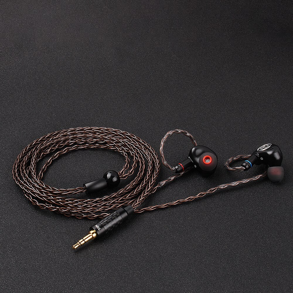 TRN T4 8 Core OCC Single crystal copper cable Earphones Cable 2PIN\MMCX Connector For TRN VX V90 BA5 V80 For BL03 BQ3 T4 T2 DT6