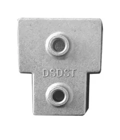 4 Stück 20 x 20 mm Vierkantrohrverbinder aus Aluminiumlegierung, 20 mm Vierkantrohrverbindung, schweißfreier T-Befestigungsverbinder