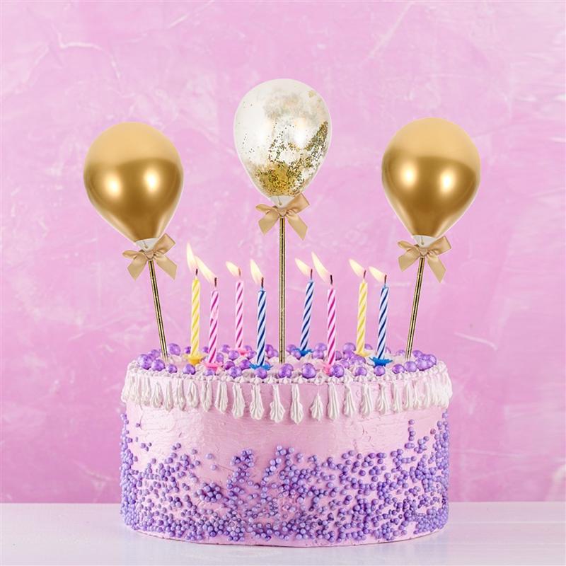 1 Set Cake Toppers Cake Decoratie Cake Ballon Topper Ballon Taart Cupcake Topper Taart Partij Decoratie Benodigdheden
