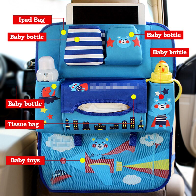 SMDPPWDBB-Bolso organizador para cochecito de bebé, impermeable, Universal, cesta colgante para coche de bebé, accesorios para cochecito, bolsa para Ipad