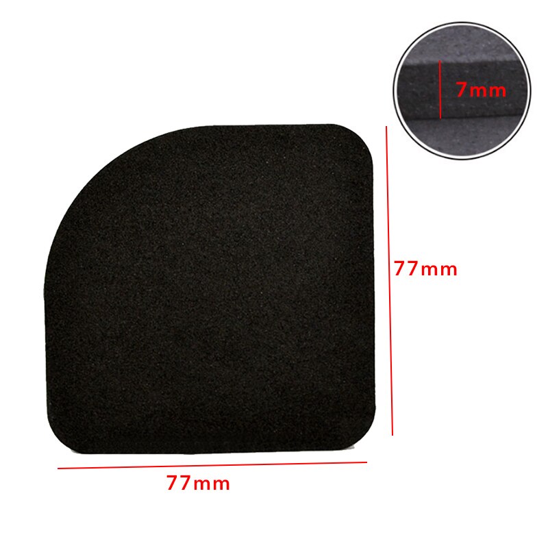 4PCS Washing Machine Anti Vibration Feet Pads Universal Fixed Rubber Mat Laundry Washer Refrigerator Furniture Feet Fixed Pads: 4pc