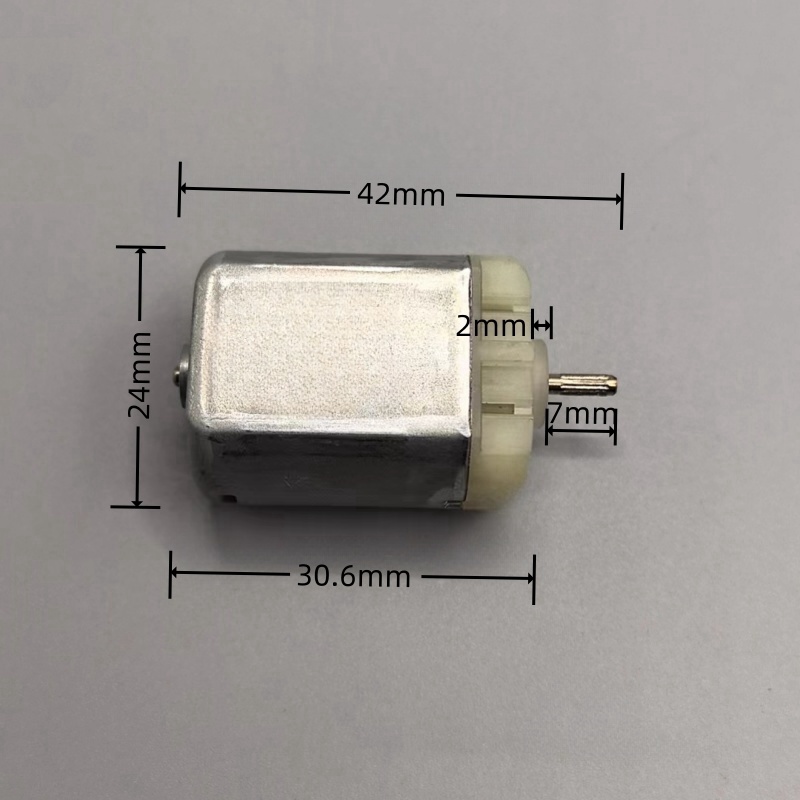 1PCS FC280 Electric Motor Clockwise rotation Counter-clockwise Rotation 42mm Total Shaft Length Car Replace Part