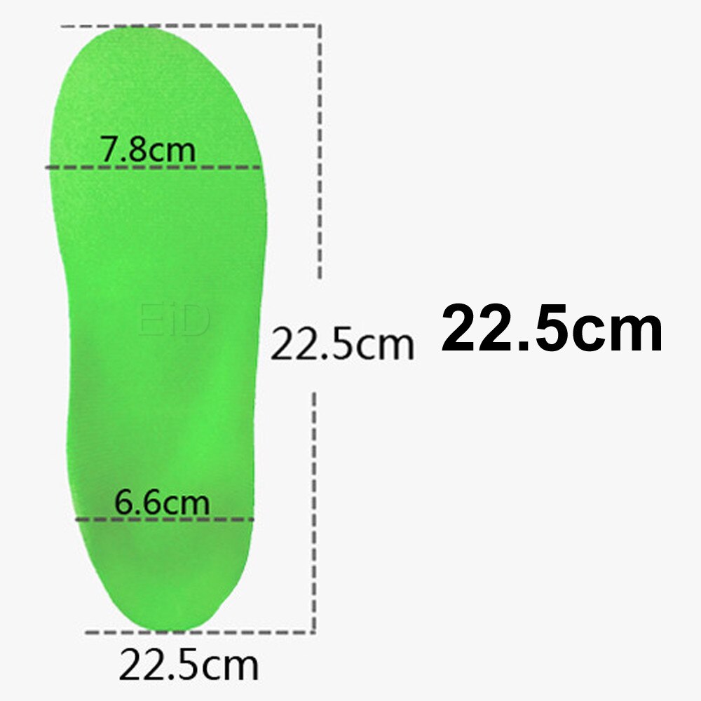 EiD 3D kids children's orthopedic insoles for shoes flat feet Arch Support insole for XO-Legs child Orthotic Insoles Foot Care: Length 22.5cm