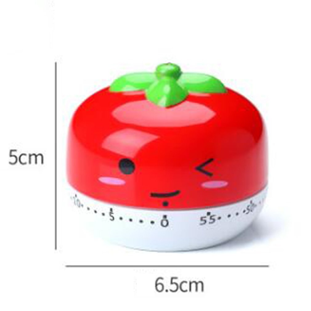 Portable 60 Minute Tomato Kitchen Machine Timer Cooking Countdown Countdown Alarm Clock Egg Cooking Assistant