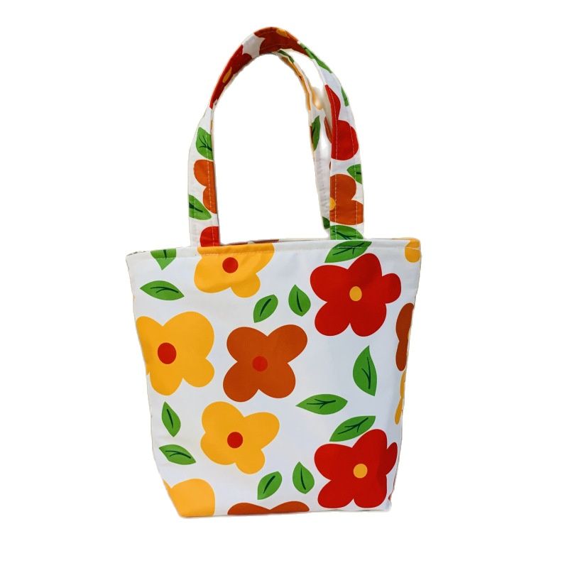 Tote Bag Fait Main - Motif Garfield Patriotique (bleu Marine) - Pour Infirmières, école, Travail