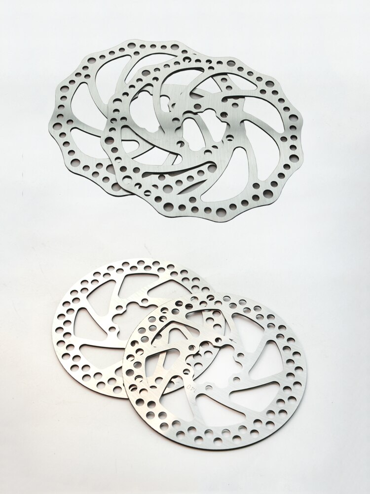 140Mm 160Mm Fiets Remschijf Remschijven E Bike Scooter Remschijf Plaat Center 44Mm Afstand Met Mount schroeven