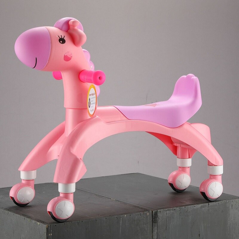 Baby Balance Walker Music First Steps Car Adjustable Baby Walker Kids Toddler Trolley Sit-to-Stand Walker stand walk train Aids