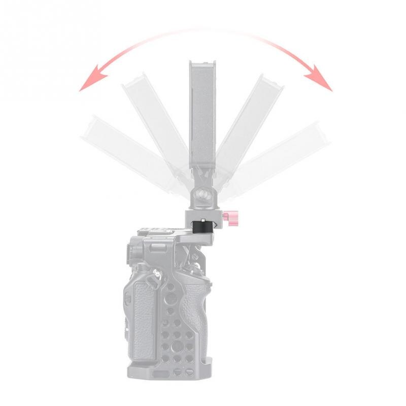 6cm Lange Schiene Schwarz Rigs Mit Frühling Pins Anti Werkzeug Quick Release Durable Sicherheit Aluminium Legierung Schutzhülle Für DSLR Kamera
