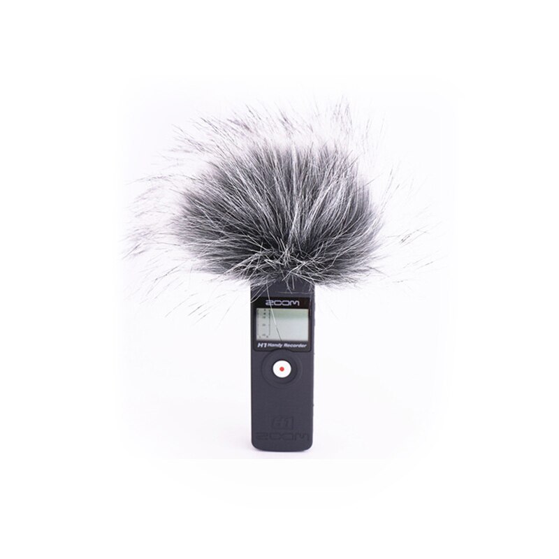 Zoom-Parabrisas peludo H1 H1N Deadcat para grabación, accesorios de micrófono, cubierta, cancelación de ruido, estéreo