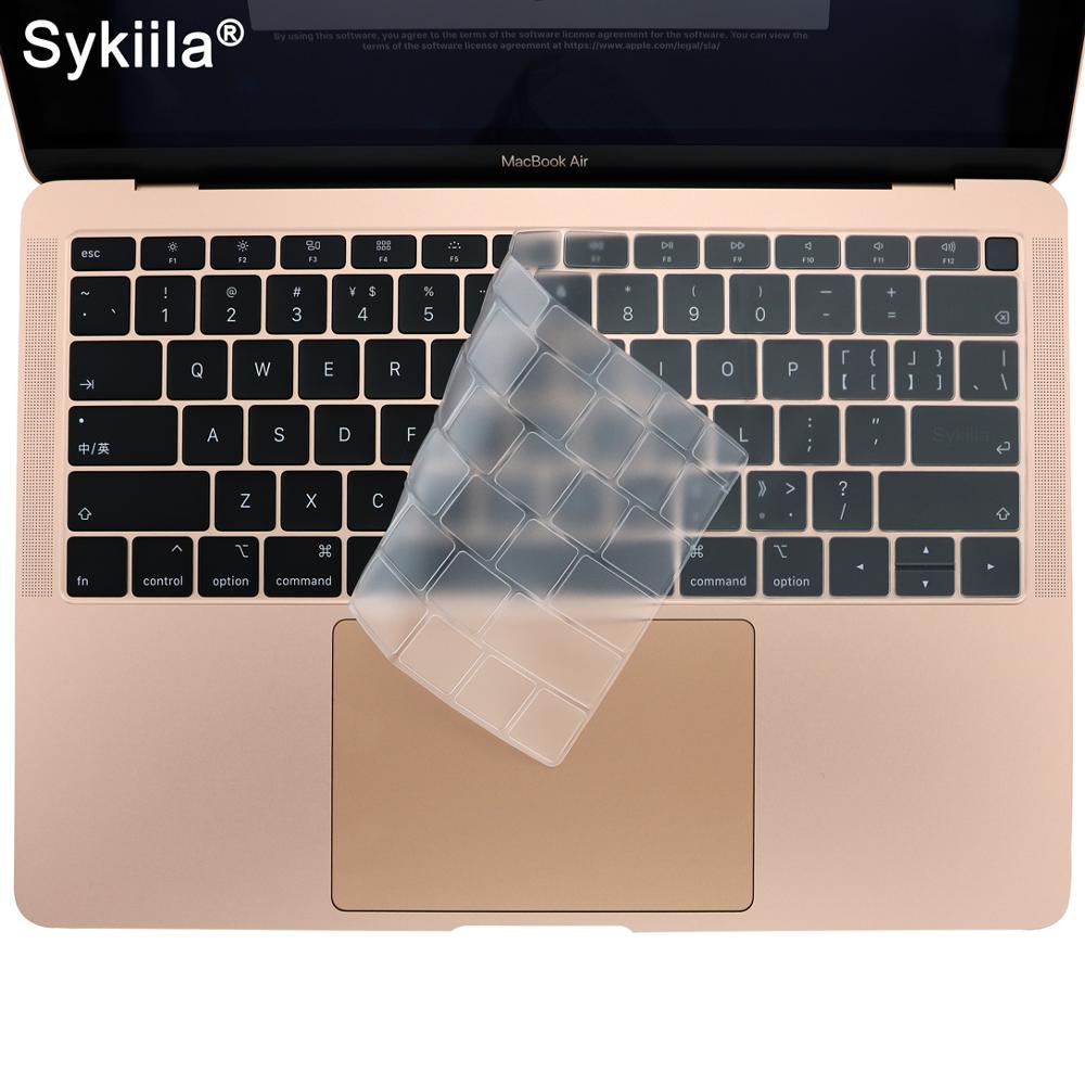 Klawiatura pokrywa dla Macbook Air 13 11 Pro 13 15 16 17 12 dotykowy TPU silikonowy Protector Film wyczyść ue usa A2251 A2289 A2141 2020