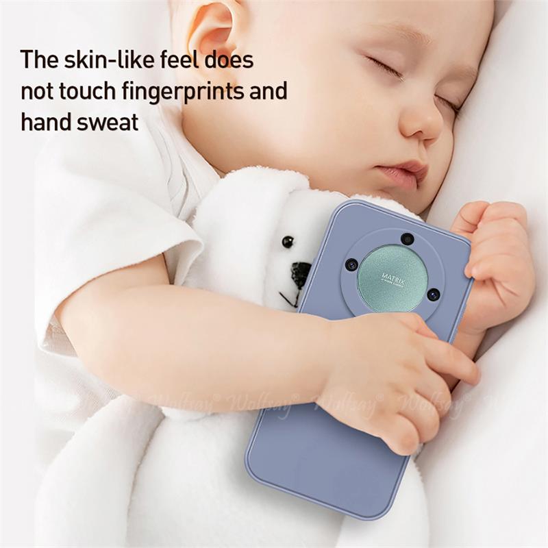 Offizielle flüssigsilikon-schutzhülle für honor  x9a  x9a x8a x7a x9 x8 x7 x6s handyhülle für honor  x9a