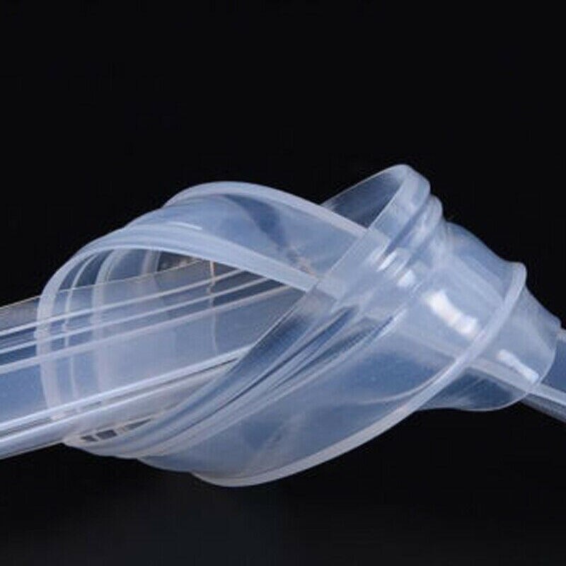 Siliconen Afdichting Strip H-Vormige Raam Afdichting Winddicht Badkamer Douche Waterdicht Frameloze Glazen Deur Raam Afdichting Strip