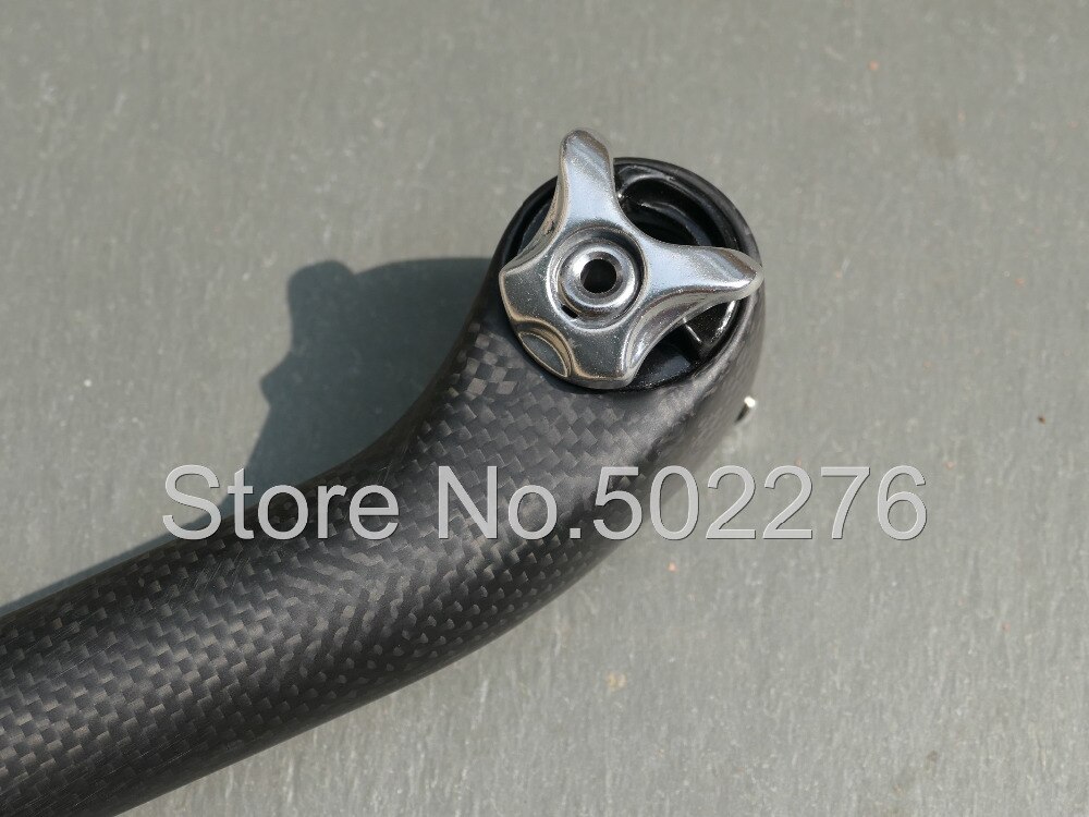 Tija de sillín de bicicleta de carbono 3K UD, 31,6mm, 27,2mm, para bicicleta de montaña y carretera, poste de asiento mate brillante de 350mm y 400mm