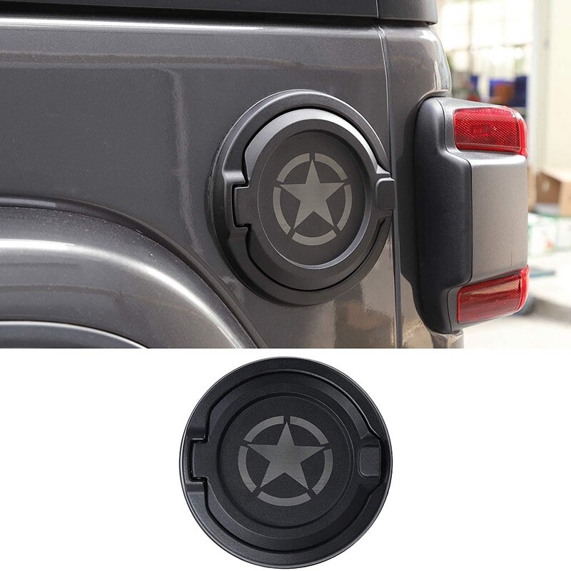 Brandstoftank Deur Locking Gas Tank Cap Voor Jeep Wrangler Jl Jlu Unlimited Rubicon Sahara 4-Deuren 2-deuren
