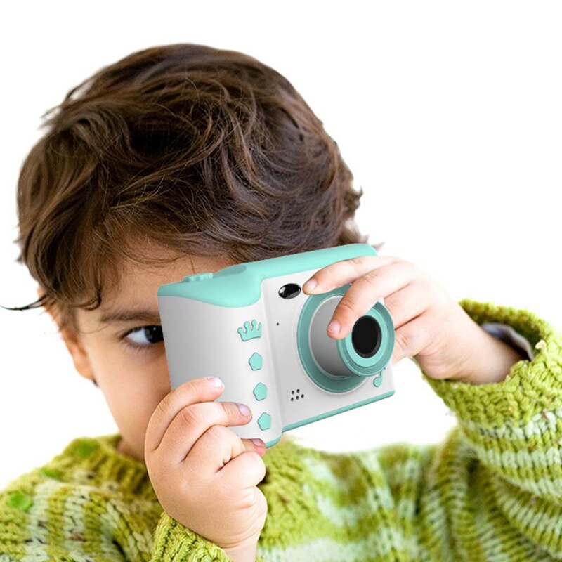 Børnekamera til børn 2.8 "ips øjenbeskyttelsesskærm hd berøringsskærm digital dobbelt linse 18mp kamera til børn