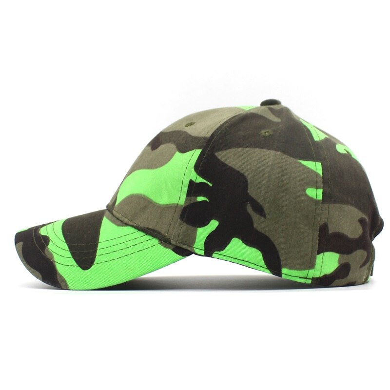 Ditpossible grøn camouflage baseball kasket mænd sports hat kvinder hip hop snapback hatte