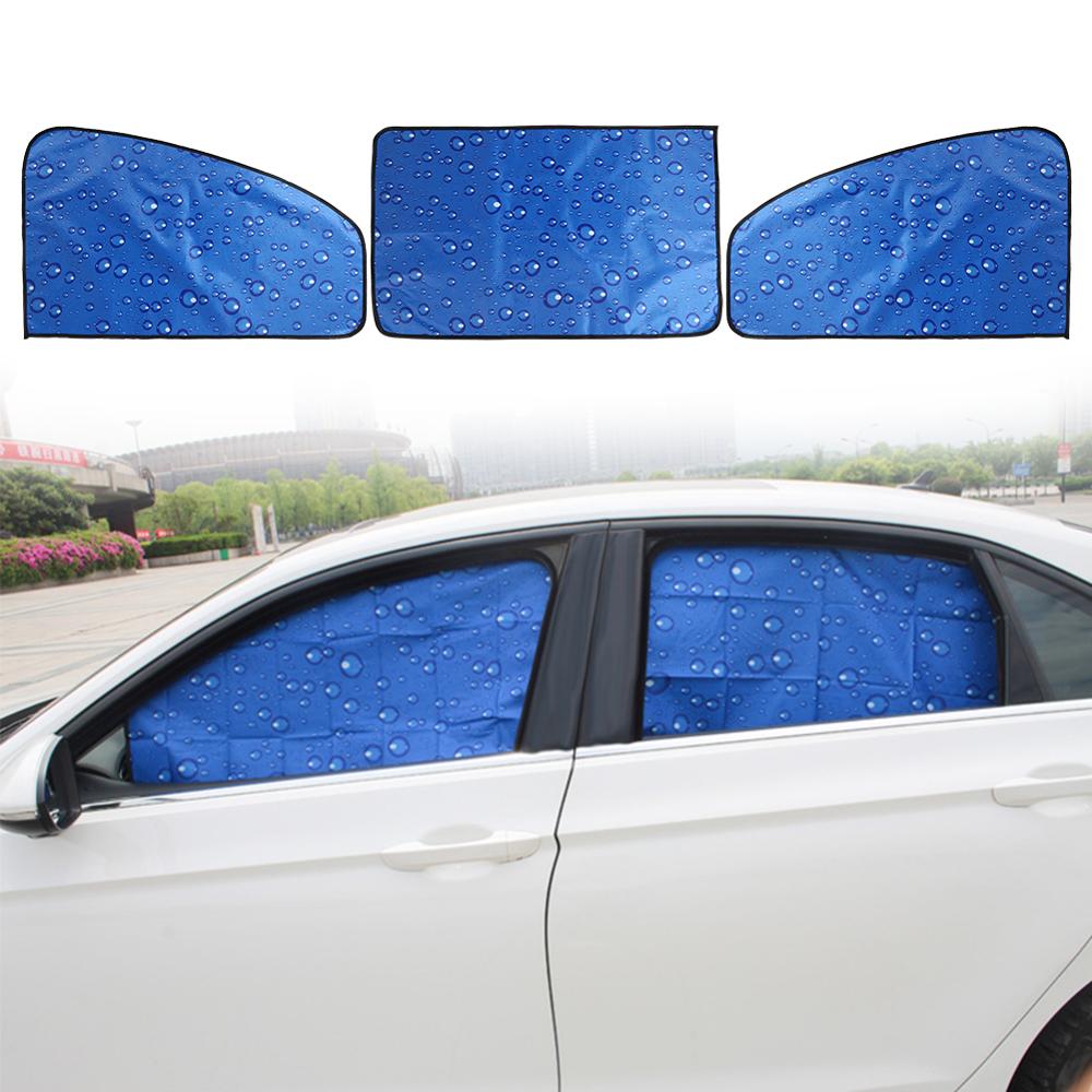 Auto Window Zonnescherm Uv-bescherming Auto Voorruit Gordijn zonnescherm Rear Side Window Zonneklep Auto Styling Bescherm Zonnescherm