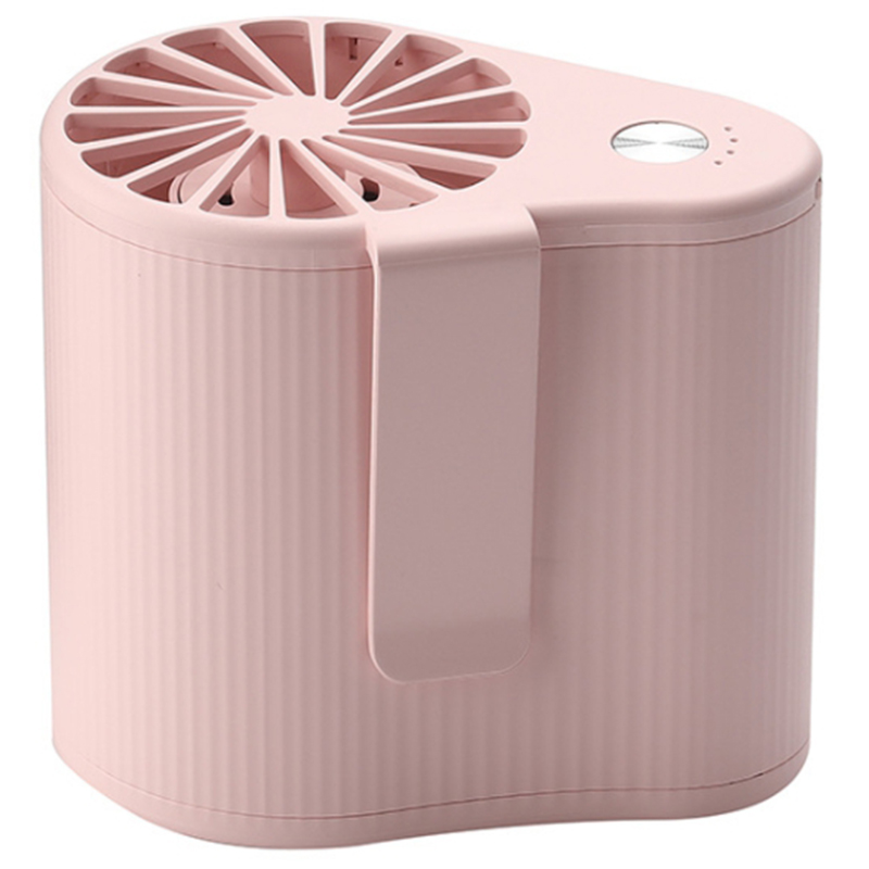 Mini Taille Opknoping Fan Super Krachtige Luchtstroom Draagbare Airconditioning Pak Oplaadbare Batterij 3 Speed Instelling