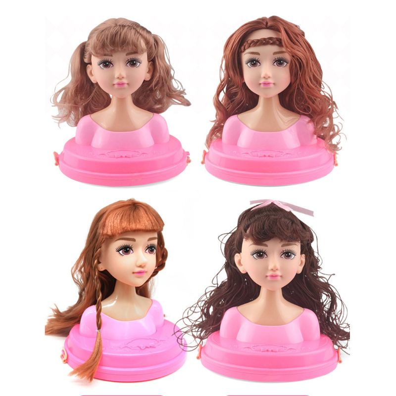 Lovely Children Pretend Play Kid Make Up Toys Set Hairdressing Simulation Cosmetic