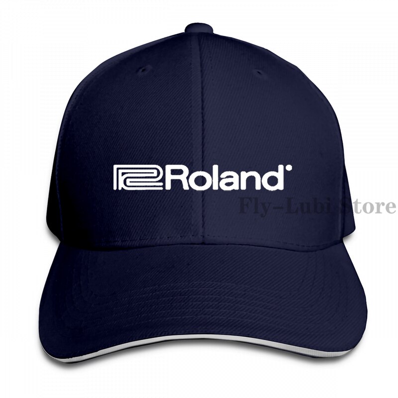 Roland 4 Baseball cap men women Trucker Hats adjustable cap: 1-Navy