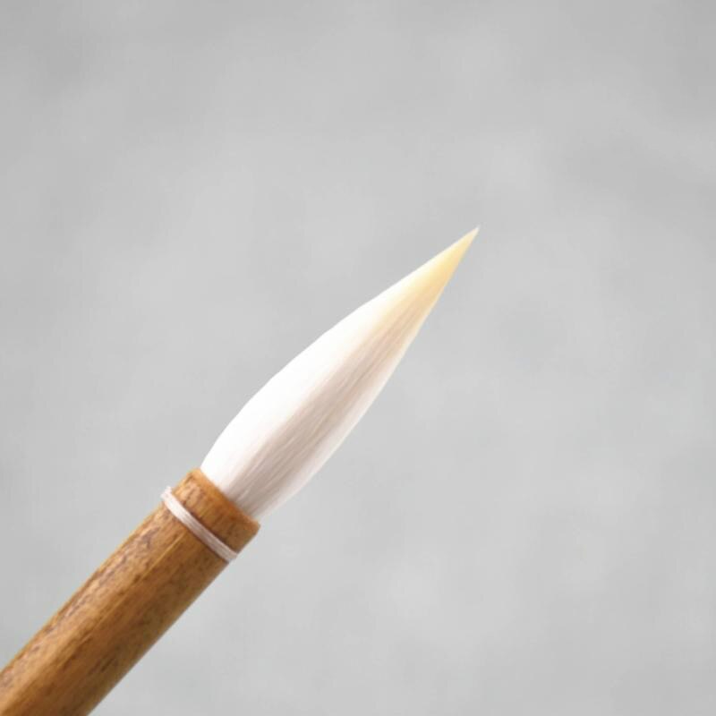 White Clouds Calligraphy Painting Brush Pure Woolen Hairs Huzhou Ink Brush Pen Chinese Painting Coloring Calligraphy Pen