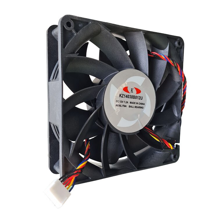 Originele High Power Koelventilator KZ14038B012U 12V 7.2A 14Cm Voor Whatsminer M20S M21S 7500Rpm 86W fan