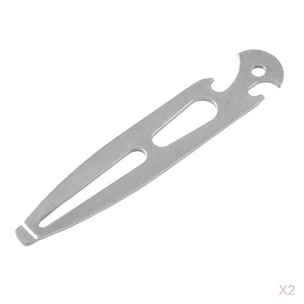 2pc Shackle Key Ring Multi Tool Marine Stainless Steel 304 For Yachts Deck Plate