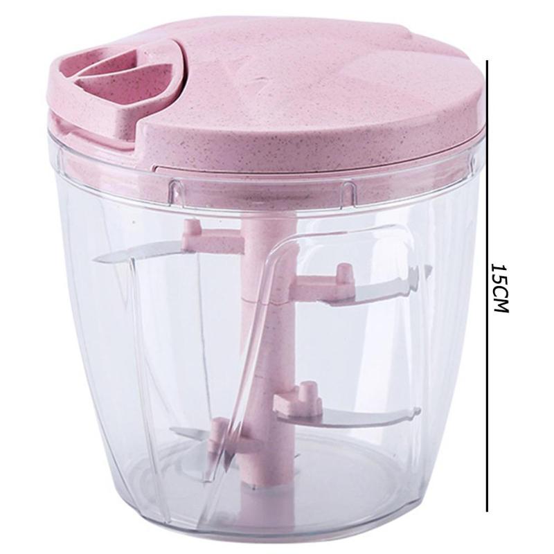 Hachoir à viande manuel blé paille | Acier inoxydable, cuisine domestique, fruits légumes noix herbes, hachoir à aliments, transformateurs alimentaires: Rose