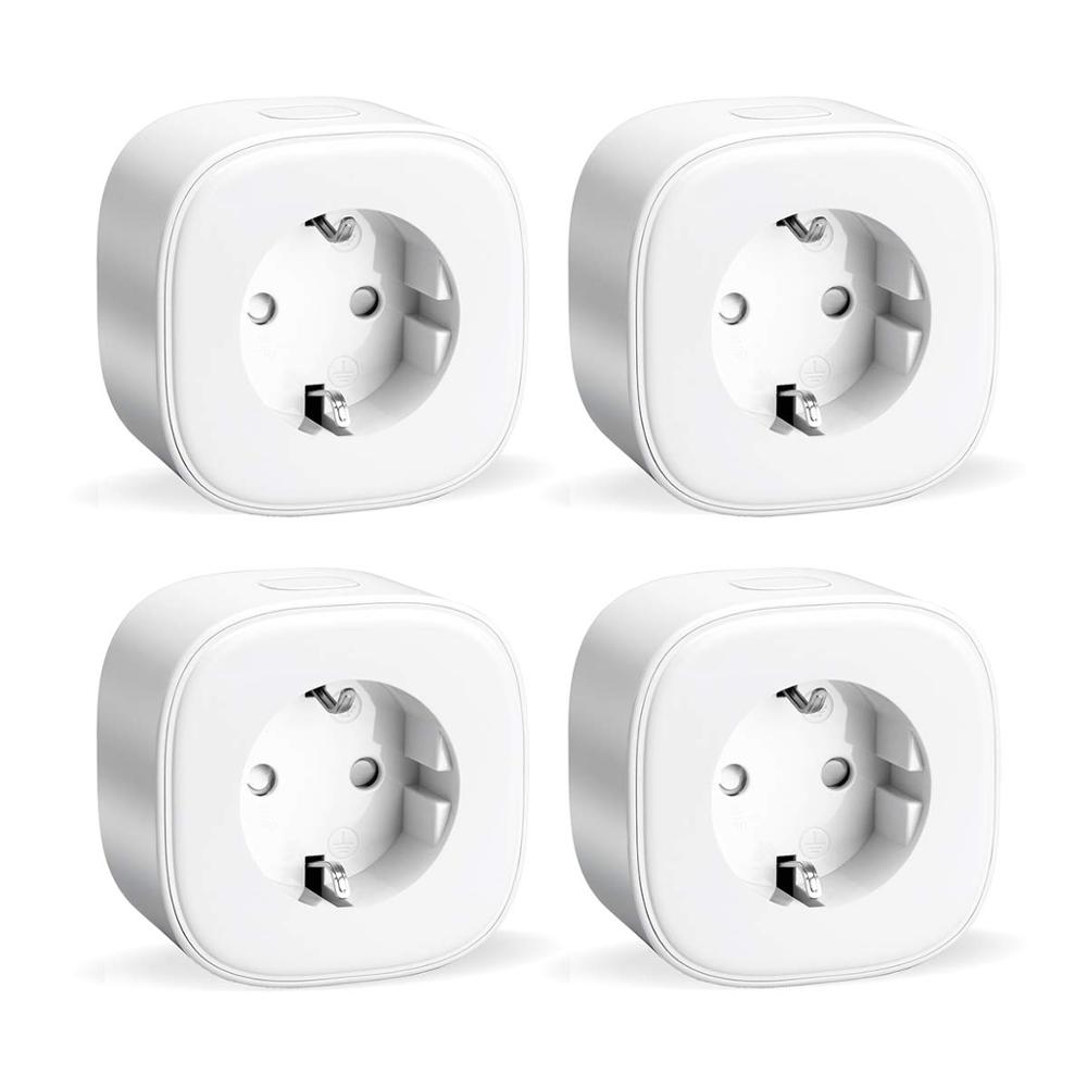 Smart WiFi Plug With Energy Monitor Support Alexa & Google Assistant & SmartThings, App Remote Control Meross MSS310 EU Standard