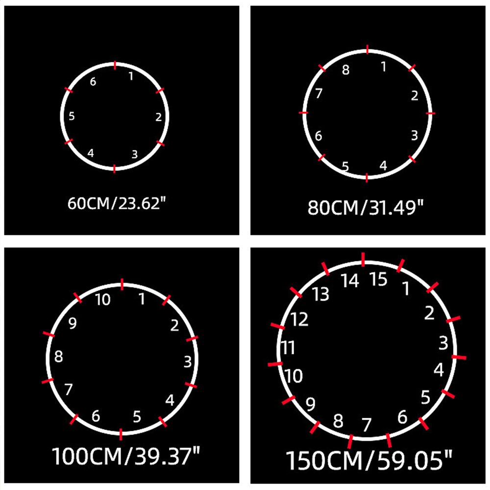 Circle Round Balloon Arch Plastic Wreath Frame Balloon Stand Holder DIY Column Base Baby Shower Wedding Birthday Party Decor