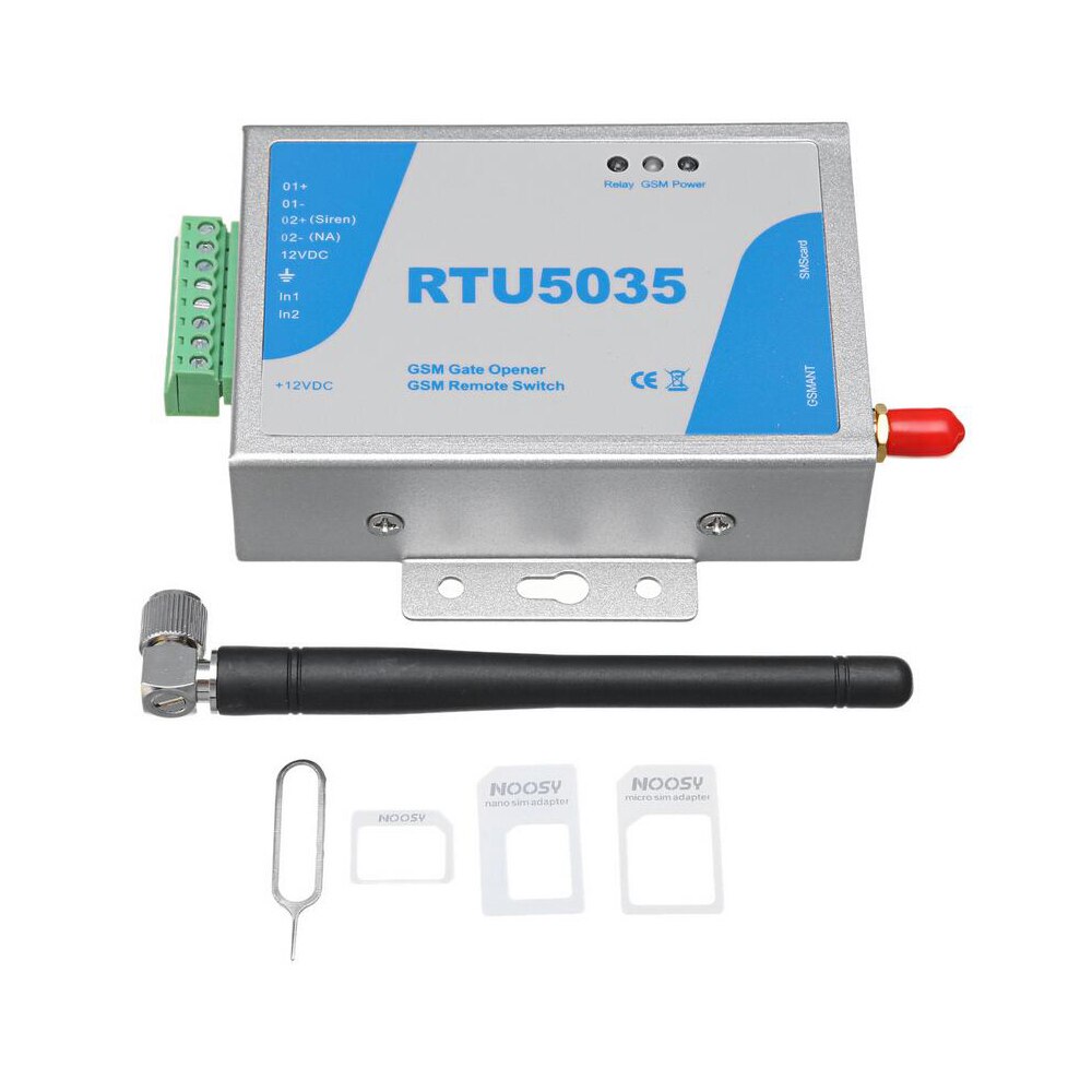 RTU5024 RTU5035 2G 3G Apri del Cancello di GSM Interruttore A Distanza Chiamata Telecomando Del Telefono Scuotendo Porta di Controllo Apri per sistemi di parcheggio