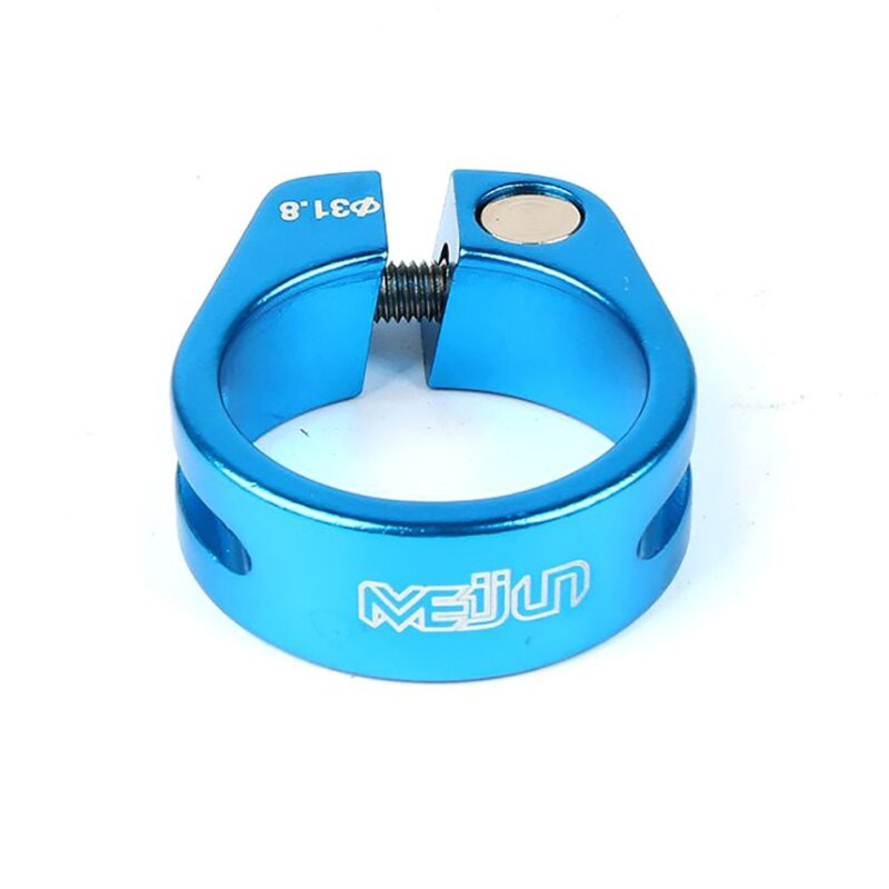 Bicycle Seatpost Clamp Aluminum Alloy Quick Release Mountain Bike Lock Seat Post Tube Clip Clamp 31.8/34.9mm Style
