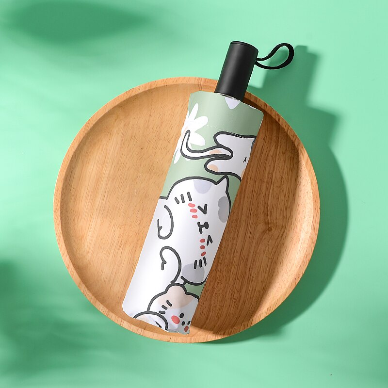 Sun umbrella sun protection UV protection female sun umbrella sun umbrella ultra light compact portable folding