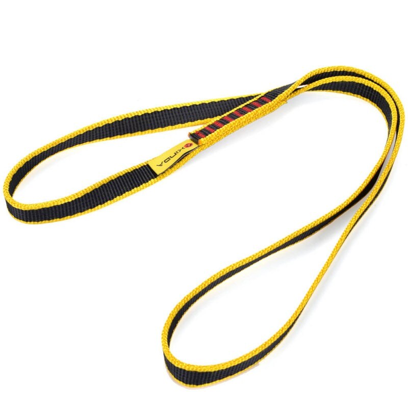Rock Climbing Sling Rope Protector 22kN 60cm Nylon Bearing Strap Reinforce Rope Belt Arborist Mountaineering Equipment CE / UIAA