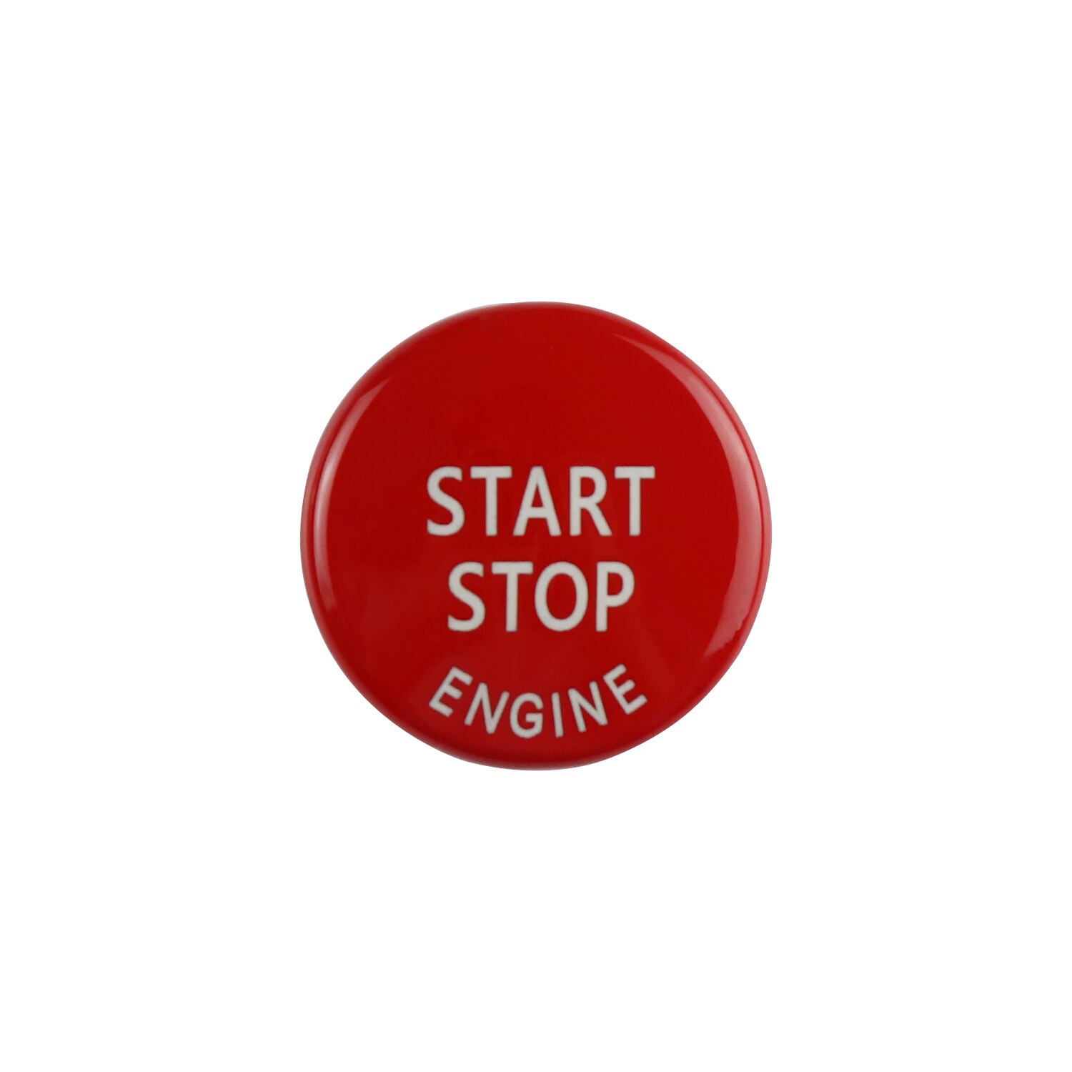 Motor start stop knap tilbehør nøgle dekoration til bmw  x1 x5 e70 x6 e71 z4 e89 1 3 5 serie  e90 e91 e92 e60 bil udskift dæksel