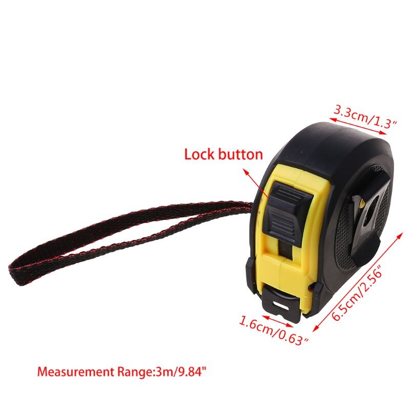 3M Auto Lock Measurement Measure Measuring Tape Woodworking Tool