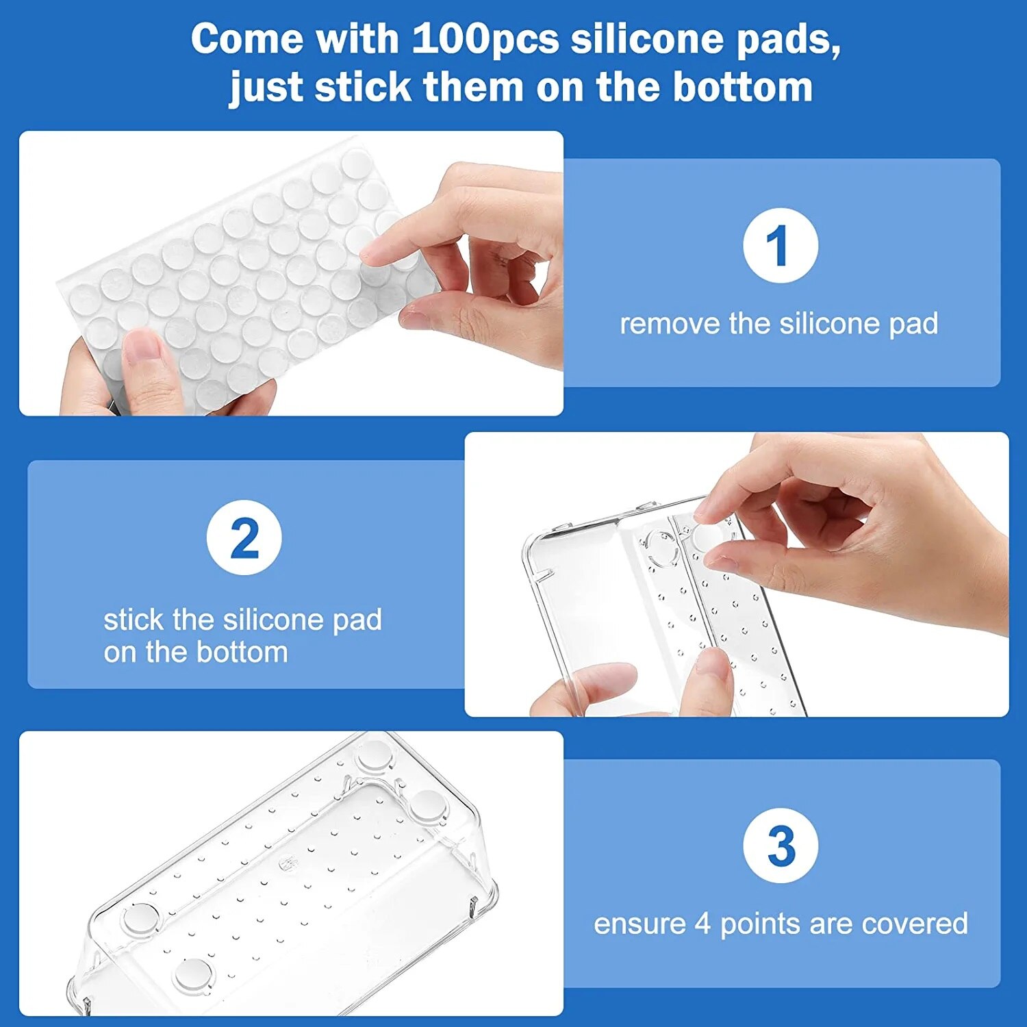 7/14 Pcs Lade-Organisatoren Set Doorzichtige Plastic Bureauverdelers Bakken Slaapkamerkast Kantoor Opbergdoos Voor Make-Up Jewelries Gadgets