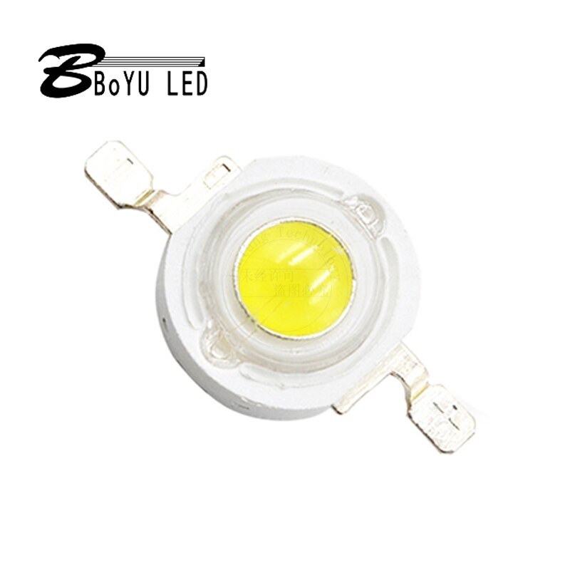 High-power LED lumen lamp beads 1-3-5W cool white (8000-10000K) LED diode chip flashlight stage light LED lumen lamp beads