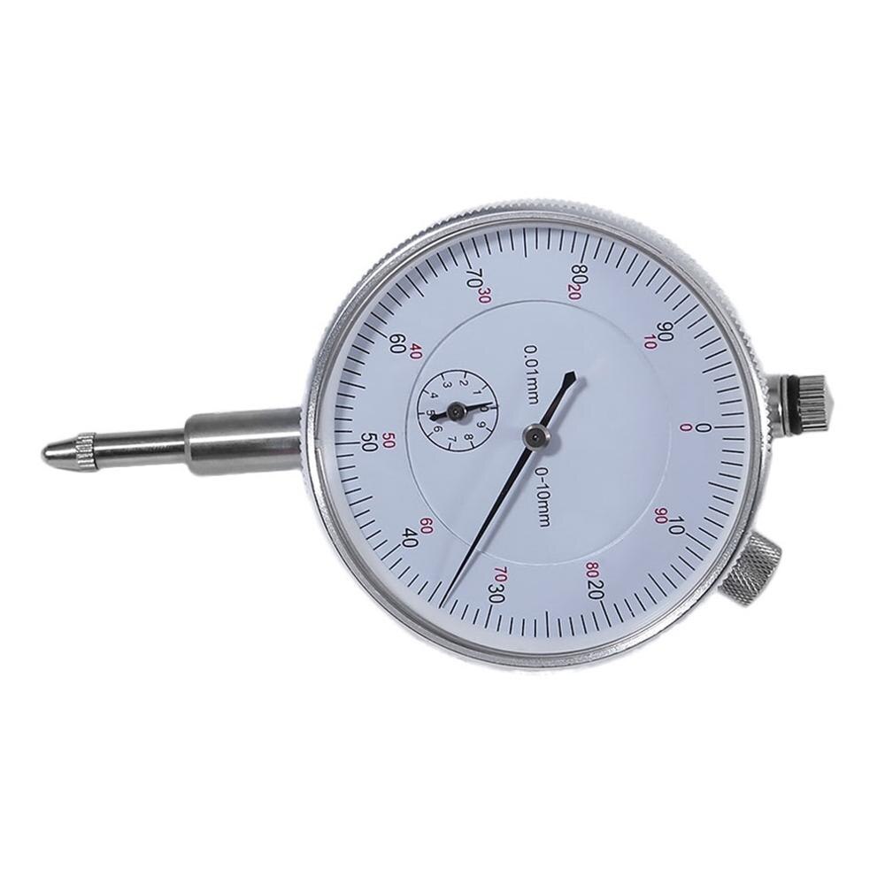 Precision 0.01mm Dial Indicator Gauge 0-10mm Meter Precise 0.01mm Resolution Indicator Gauge mesure instrument Tool dial gauge